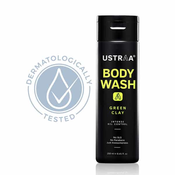 Ustraa Body Wash-Green Clay 250 Ml (Pack Of 2)