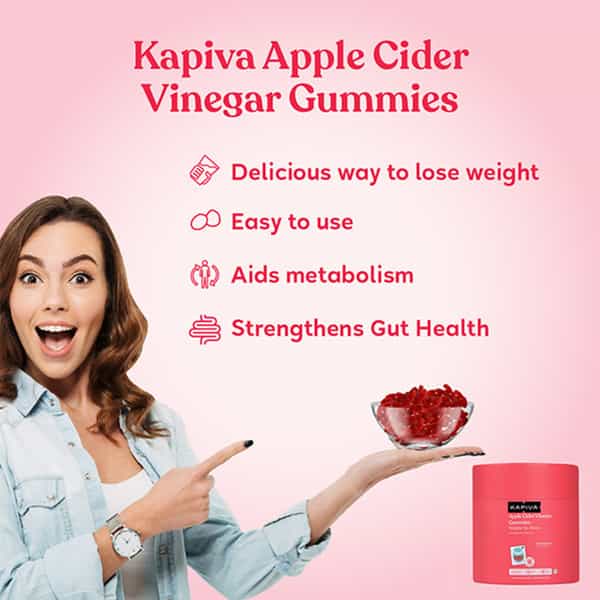Kapiva Apple Cider Vinegar Gummies 10 Gummies