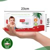 Luvlap Moisturising Wipes With Aloe Vera (72 Wipes Pack Of 6)
