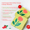 Nat Habit Tomato Basil Tan Removal Soap For Glowing Skin Cold Pressed Bath Soap (125G)