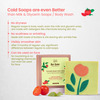 Nat Habit Tomato Basil Tan Removal Soap For Glowing Skin Cold Pressed Bath Soap (125G)
