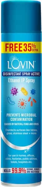 Lovin Extra Power Disinfectant Spray Bottle Of 170 G