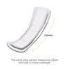 Pee Safe Disposable Maternity Pad Bladder Control Pad Incontinence Pad (Extra Long (8 Pads))