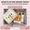 Goodnessme Certified Organic Baby Bath Gift Pack (Body Wash+Lotion+Massage Oil) 100Ml Each White
