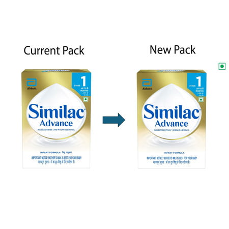 Similac Advance Stage 1 Infant Formula Food (Up To 6 Months) Large Pack 800 Gm