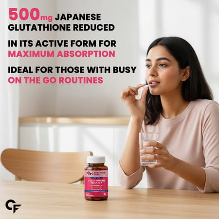 Carbamide Forte L Glutathione Reduced + Vitamin C+ Hyaluronic Acid & Vitamin E & Biotin 30 Tablets