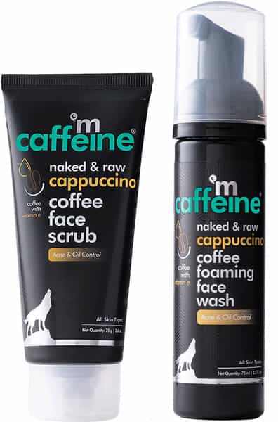 Mcaffeine Acne And Pimples Controlling Face Wash & Face Scrub Combo