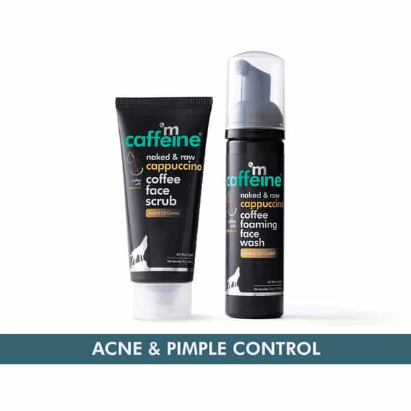 Mcaffeine Acne And Pimples Controlling Face Wash & Face Scrub Combo
