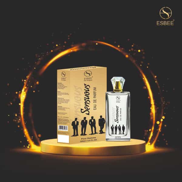 Esbee Sensuous Eau De Parfum For Men | Long Lasting Perfume | Confidence & Attractiveness - 100Ml