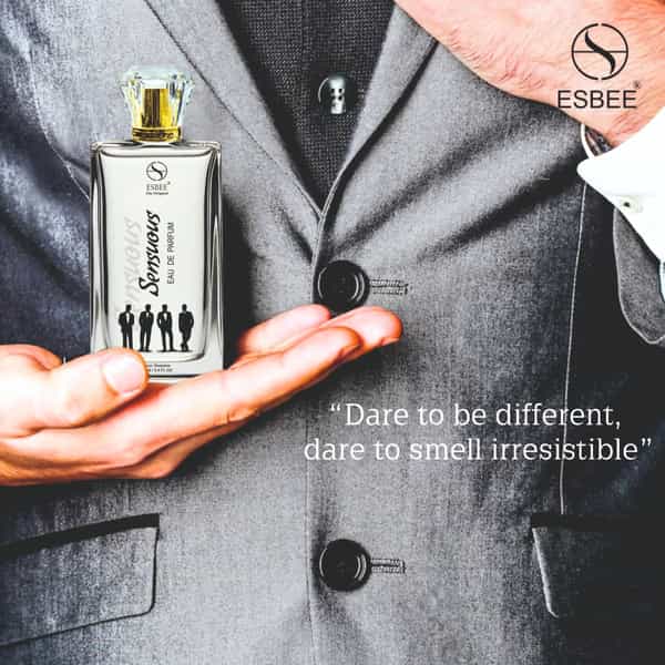 Esbee Sensuous Eau De Parfum For Men | Long Lasting Perfume | Confidence & Attractiveness - 100Ml