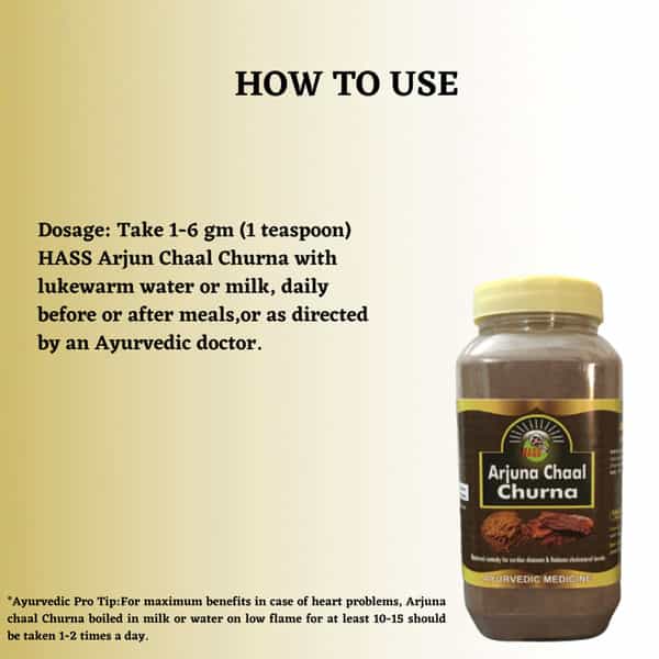 Hass Arjun Chaal Churna|For Healthy Heart Cholesterol & Diabetes (250 Gm)
