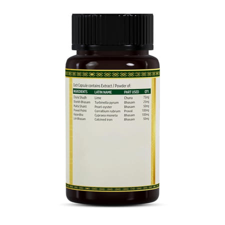 Jeena Sikho Dhatu Poshak/Female Wellness | Ayurvedic Female Health Supplement |60 Capsules