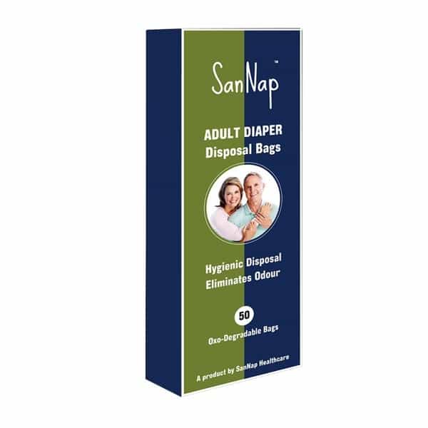 Sannap Adult Diaper Disposal Bags 40