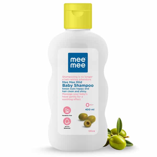 Mee Mee Gentle Baby Shampoo | Tear-Free Formula | Hypoallergenic Sulfate And Paraben-Free - 400Ml