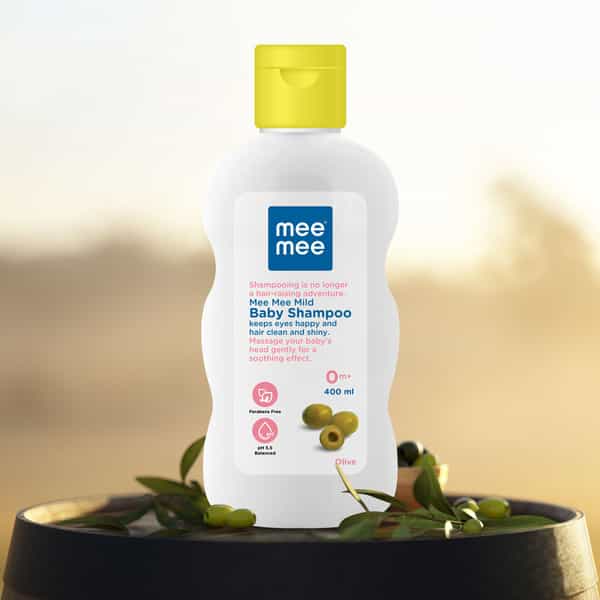 Mee Mee Gentle Baby Shampoo | Tear-Free Formula | Hypoallergenic Sulfate And Paraben-Free - 400Ml