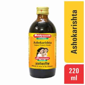 Baidyanath Asli Ayurved Ashokarishta Asava I Ayurvedic Menstrual Cycle I 220 Ml (pack Of 3)