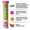 Chicnutrix Calciolive - Daily Calcium With Olive Leaf Extract- 20 Effervescent Tabs Strawberry
