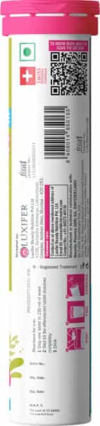 Chicnutrix Calciolive - Daily Calcium With Olive Leaf Extract- 20 Effervescent Tabs Strawberry