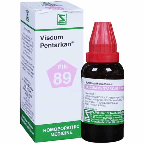 Dr. Willmar Schwabe India Viscum Pentarkan Ptk 89 Drop 30 Ml