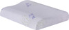 The White Willow Cervical Orthopedic Memory Foam Standard Size Neck Support Bed Pillow Multi