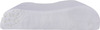 The White Willow Cervical Orthopedic Memory Foam Standard Size Neck Support Bed Pillow Multi