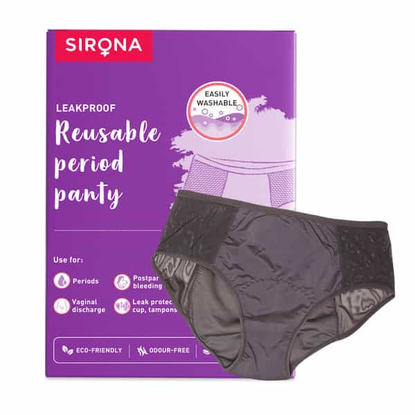 Sirona Reusable Period Panties For Women (Xl Size) | 360 Degree Coverage | Leak-Proof Protection