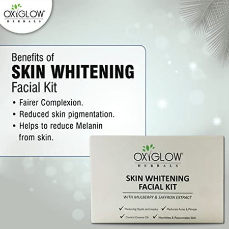 Oxyglow Herbals Skin Whitening Facial Kit 60 Grams (Pack Of 1)
