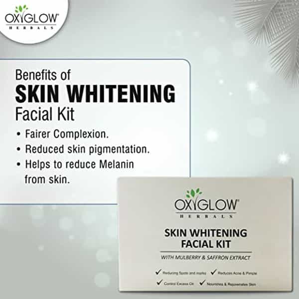 Oxyglow Herbals Skin Whitening Facial Kit 60 Grams (Pack Of 1)
