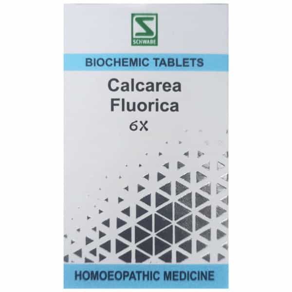 Dr. Willmar Schwabe India Calcarea Fluorica Biochemic Tablet 6X 25 No's