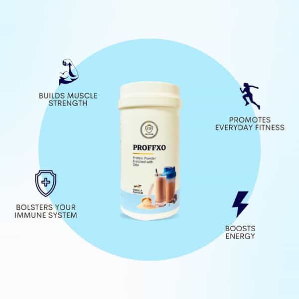 Proffxo Protein Powder Vanilla Flavour- 200Gm