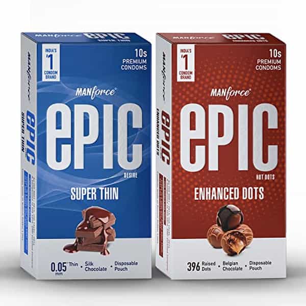 Manforce Epic Chocolate Pack 10S (Pack Of 2)