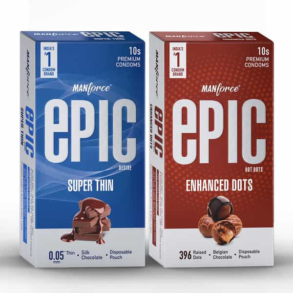 Manforce Epic Chocolate Pack 10S (Pack Of 2)