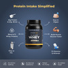 Nutrabay Gold Tri-Blend Whey Protein Vanilla Ice Cream - 1kg