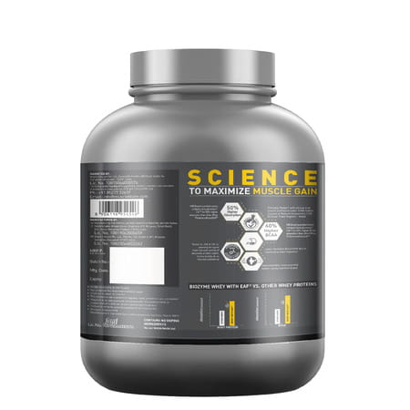 Muscleblaze Biozyme Whey Protein | Blend Of Whey Isolate & Concentrate (Magical Mango | 2 Kg)