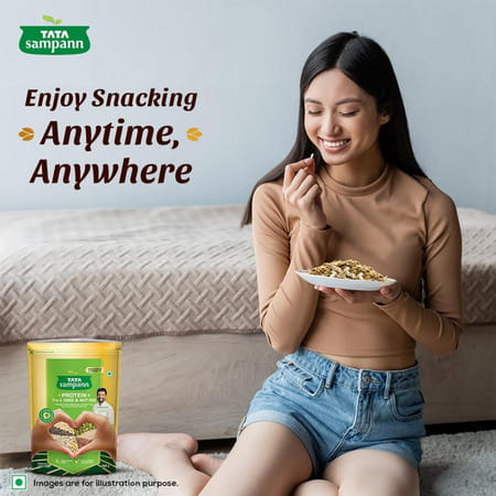 Tata Sampann Protein 7-In-1 Seed & Nut Mix| Power Packed & Crunchy Snack| 200g
