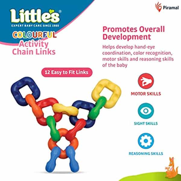 Little's Colourful Activity Chain Links 5 Months & Above