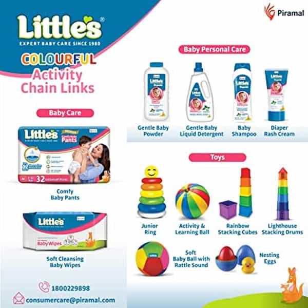 Little's Colourful Activity Chain Links 5 Months & Above