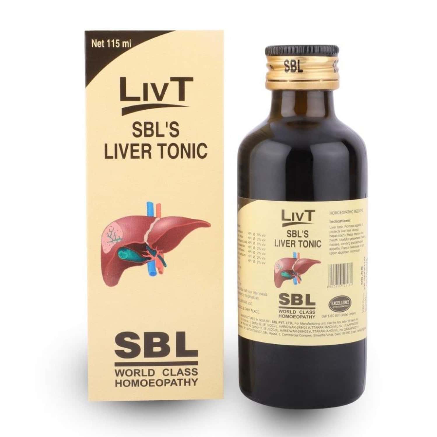 Sbl Liv-t Tonic 115 Ml Pack Of 3