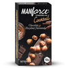 Manforce Cocktail Condoms (Dotted-Rings) Hazelnut & Chocolate Flavoured 10 Pcs X Pack Of 4