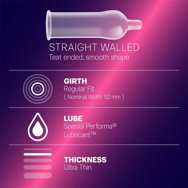 Durex | Extra Time | Ultra Thin | Box | 10 Condoms