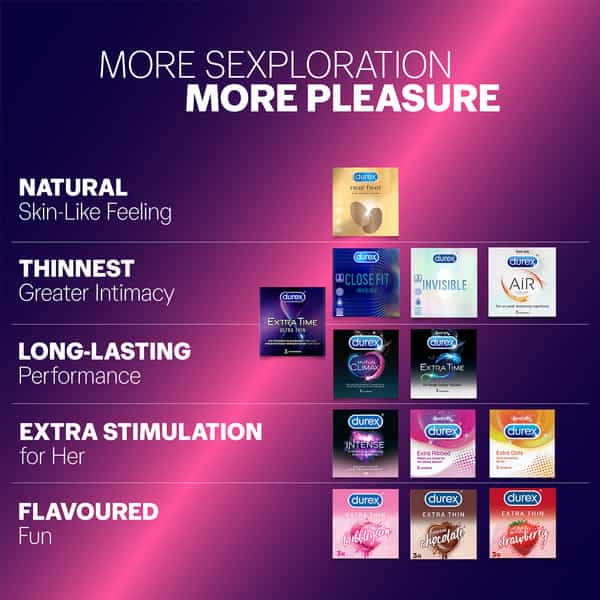Durex | Extra Time | Ultra Thin | Box | 10 Condoms