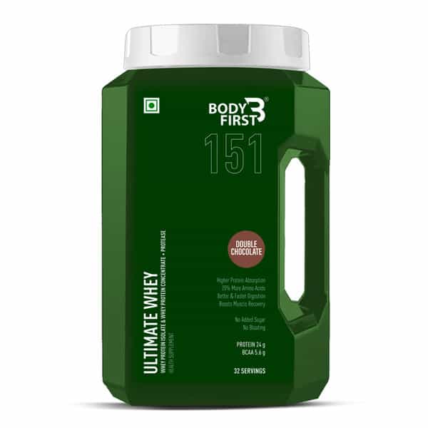 Bodyfirst Ultimate Whey | 32 Servings | Double Chocolate