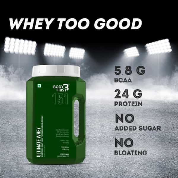 Bodyfirst Ultimate Whey | 32 Servings | Double Chocolate