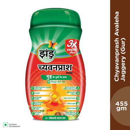 Zandu Chyavanprash Avaleha Jaggery (Gur) - 450 Gm
