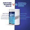 Gritzo Supermilk 4-7Y (Active Kids) Nutrition Drink- 400 G Natural Double Chocolate
