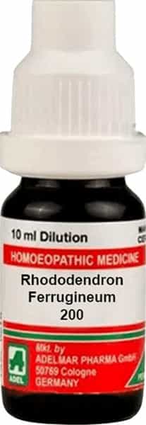 Adel Rhododendron Ferrugineum Dilution 200 Ch Pack Of 2 | 10Ml Each