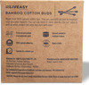 Liveasy Essentials Bamboo Cotton Buds - 80 Sticks/160 Swabs