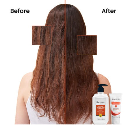 The Skin Story Colour Protection Shampoo For Vibrant Soft Shiny Hair Reduces Breakage 250 Ml