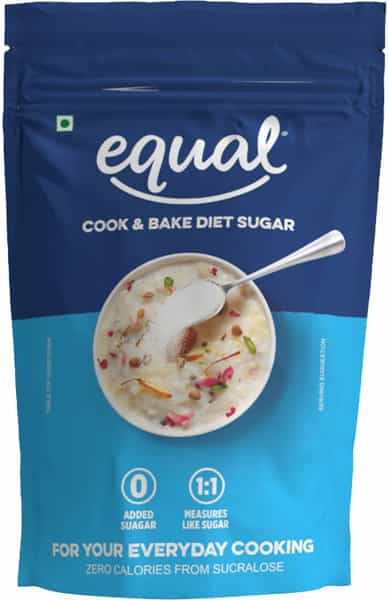 Equal Cook And Bake Diet Sugar Sugar Free Zero Calorie Cook & Bake 500G Powder Pouch Pack Of 1