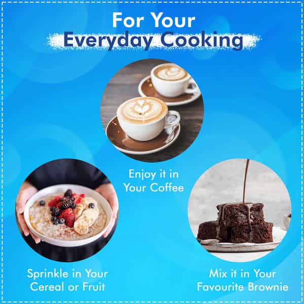 Equal Cook And Bake Diet Sugar Sugar Free Zero Calorie Cook & Bake 500G Powder Pouch Pack Of 1